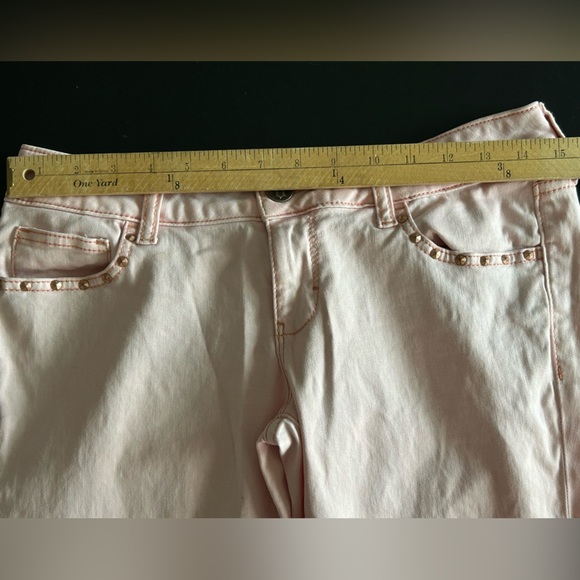 Decree Super Skinny Pink Pants Size 7 Junior - Picture 7 of 10